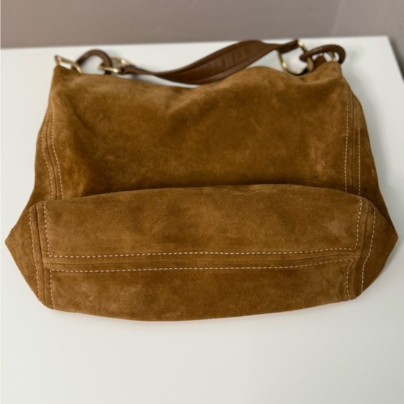Michael Kors Suede Shoulder Bag - Picture 5 of 8